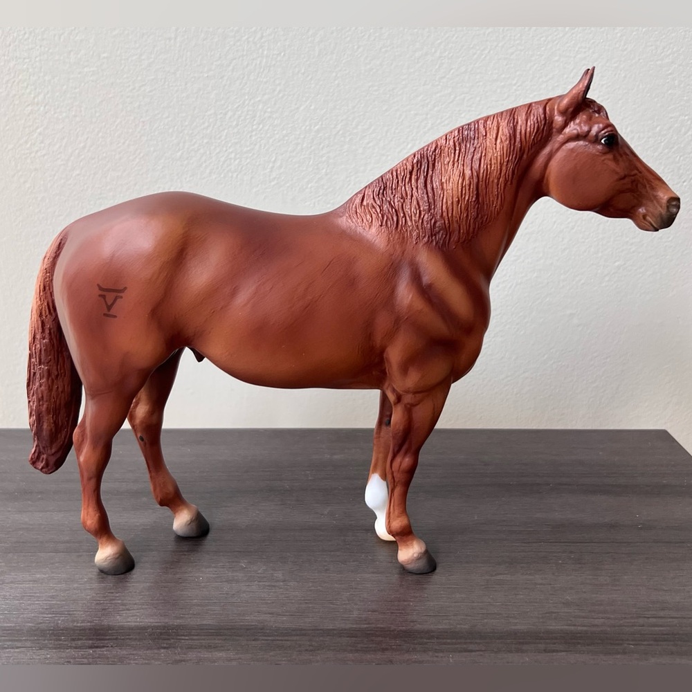 Breyer Peyton #B-TR-10016 TSC Exclusive 2024 Chestnut Adios